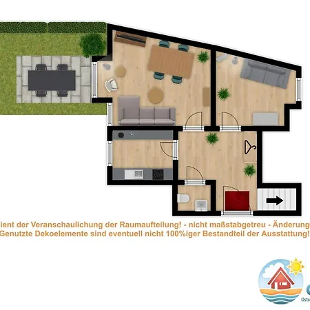 بيت للعطل Suennslag 103 &quotferienhaus Ostseezauber&quot بولتينهاجين